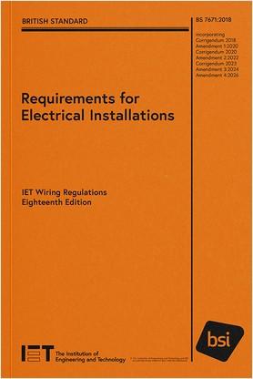 Requirements for Electrical Installs BS 7671:2018+A4:2026