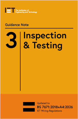 IET Guidance Note 3, 10th Edition